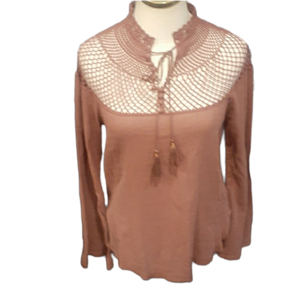 Free people women's pullover blouse top size S/P - Picture 1 of 16